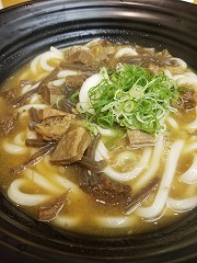 牛スジうどん