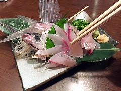 あごの刺身
